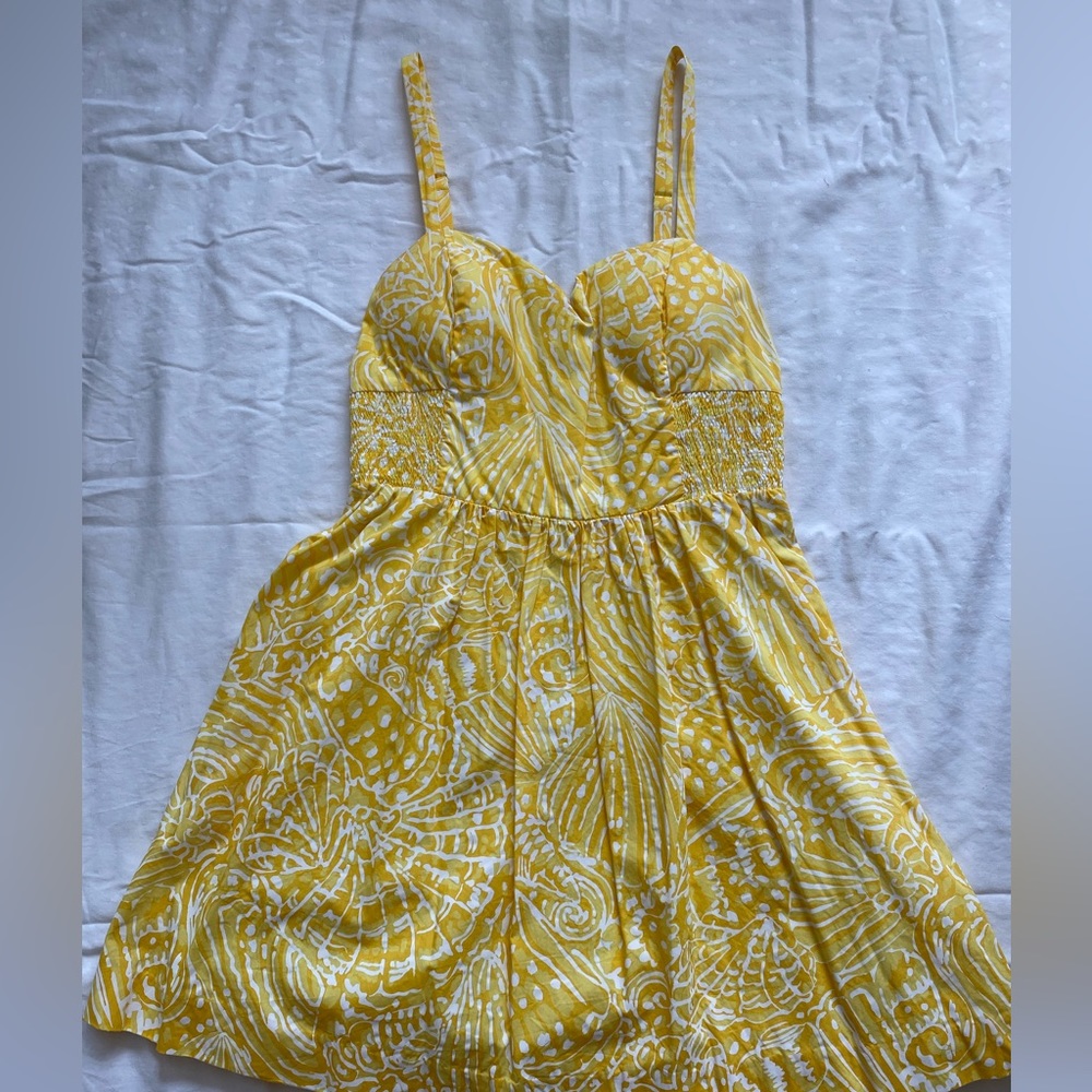 Lilly Pulitzer Yellow Dress